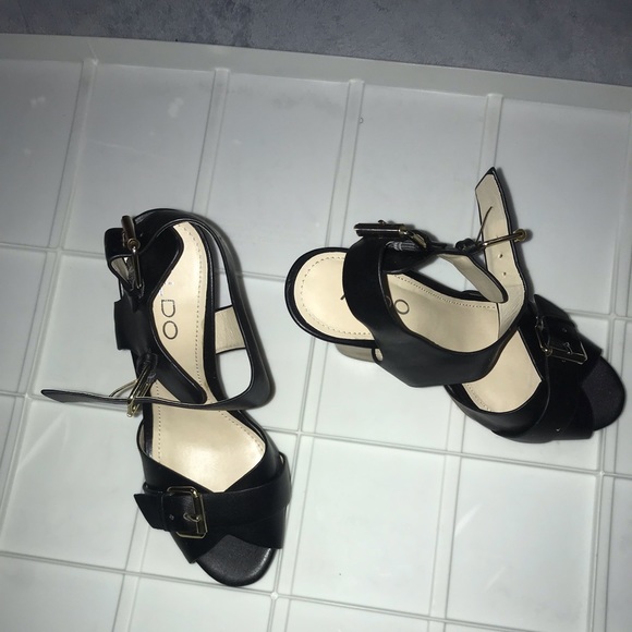 Aldo Open Toe Heels - Picture 2 of 5